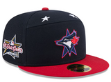 Toronto Blue Jays New Era 2025 MLB All-Star Game Workout 59FIFTY Fitted Hat - Navy/Red