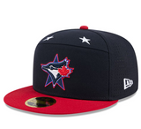 Toronto Blue Jays New Era 2025 MLB All-Star Game Workout 59FIFTY Fitted Hat - Navy/Red