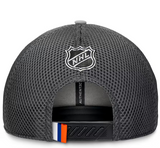 Men's New York Islanders Fanatics Gray Authentic Pro Home Ice Trucker Adjustable Hat