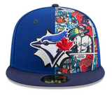 Toronto Blue Jays New Era 2025 MLB Diamond Hero Edition 59FIFTY Fitted Hat - Royal/Navy