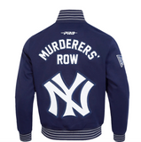 Men's MLB New York Yankees Cooperstown Logo Pro Game Day Double Knit Jacket