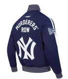 Men's MLB New York Yankees Cooperstown Logo Pro Game Day Double Knit Jacket
