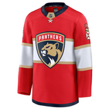 Men's Florida Panthers Fanatics Red Home Premium NHL Hockey Jersey - Blank