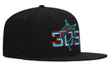 Miami Marlins New Era 2025 City Connect 59FIFTY Fitted Hat - Black