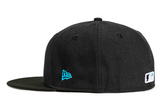 Miami Marlins New Era 2025 City Connect 59FIFTY Fitted Hat - Black