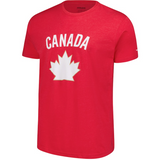 Unisex Red Hockey Canada Team Canada Graphic T-Shirt By Bauer