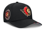 Youth Ottawa Senators 2025 Podium Fanatics Draft Adjustable Snapback Hat