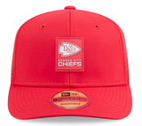 Kansas City Chiefs New Era 2025 Sideline 9SEVENTY Adjustable Trucker Hat - Red