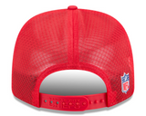 Kansas City Chiefs New Era 2025 Sideline 9SEVENTY Adjustable Trucker Hat - Red
