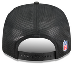 Baltimore Ravens New Era 2025 Sideline 9SEVENTY Adjustable Trucker Hat - Black