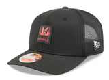 Cincinnati Bengals New Era 2025 Sideline 9SEVENTY Adjustable Trucker Hat - Black