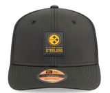 Pittsburgh Steelers New Era 2025 Sideline 9SEVENTY Adjustable Trucker Hat - Black