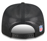 Pittsburgh Steelers New Era 2025 Sideline 9SEVENTY Adjustable Trucker Hat - Black
