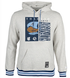 Men's Toronto Argonauts New Era Turf Tradition Pullover Hoodie - Heather Grey