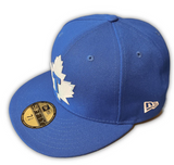 Men's New Era IBL Toronto Maple Leafs Intercounty Baseball League Fitted 59Fifty Hat - Royal