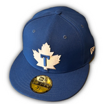 Men's New Era IBL Toronto Maple Leafs Intercounty Baseball League Fitted 59Fifty Hat - Royal
