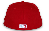 Men's New Era IBL Toronto Maple Leafs Intercounty Baseball League Fitted 59Fifty Hat - Scarlet