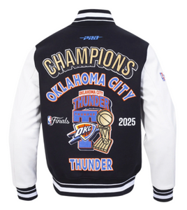 Men's NBA Finals Oklahoma City Thunder 2025 Champions Wool & Vegan