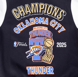 Men's NBA Finals Oklahoma City Thunder 2025 Champions Wool & Vegan Leather Varsity Jacket