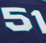 Men's Ichiro Suzuki Navy Seattle Mariners 2006 Authentic Batting Practice Jersey By Mitchell & Ness