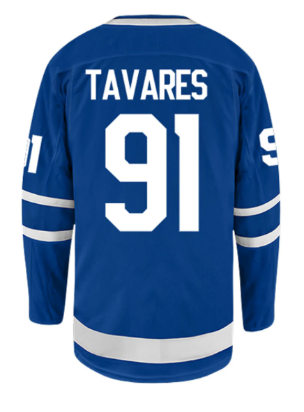 Men's Toronto Maple Leafs John Tavares Fanatics With MILK Branded Blue Home Breakaway – Player Jersey