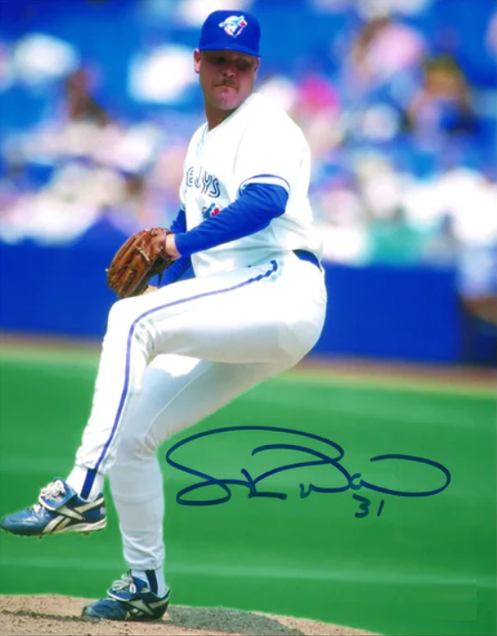Duane Ward Toronto Blue Jays Signed 8x10 MLB Baseball Photograph