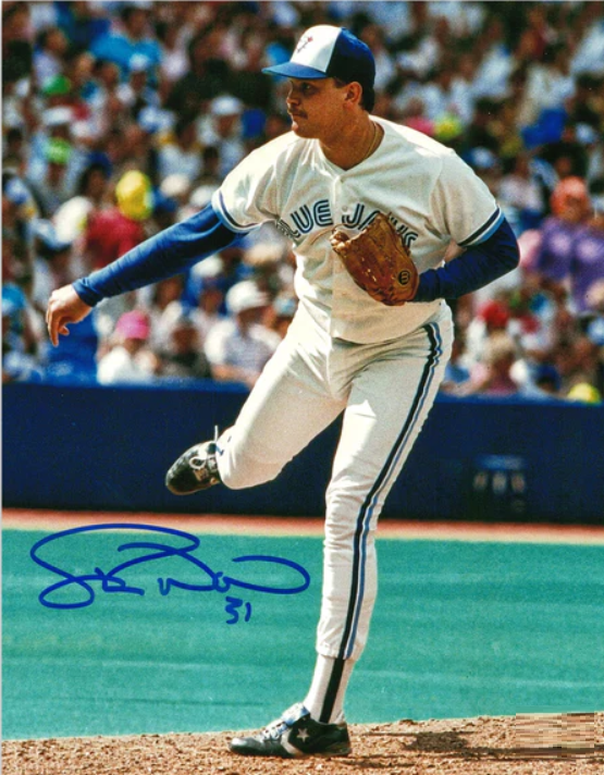 Duane Ward Toronto Blue Jays Signed 8x10 MLB Baseball Photograph