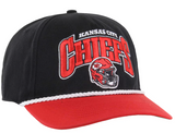 Men's Kansas City Chiefs NFL 47 Brand Black Palermo Hitch Snapback Hat