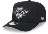 Men’s Los Angeles Kings New Era 9FIFTY A-Frame Snapback Adjustable Hat – Black
