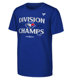 Youth Toronto Blue Jays Fanatics Royal 2025 AL East Division Champions Locker Room T-Shirt