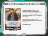 2025 Topps Star Wars Chrome 8-Pack Blaster Box 8 Packs Per Box, 5 Cards Per Pack