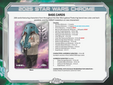 2025 Topps Star Wars Chrome 8-Pack Blaster Box 8 Packs Per Box, 5 Cards Per Pack