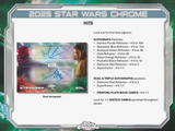 2025 Topps Star Wars Chrome 8-Pack Blaster Box 8 Packs Per Box, 5 Cards Per Pack