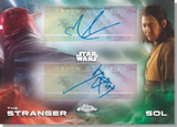 2025 Topps Star Wars Chrome 8-Pack Blaster Box 8 Packs Per Box, 5 Cards Per Pack