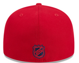 Men's Montreal Canadiens NHL Hockey New Era Core 59FIFTY Fitted Hat - Red
