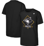 Toronto Blue Jays Fanatics Youth 2025 American League Division Series Champions Locker Room T-Shirt - Black