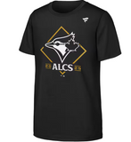 Toronto Blue Jays Fanatics Youth 2025 American League Division Series Champions Locker Room T-Shirt - Black