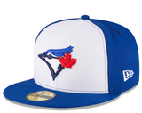 Men's Toronto Blue Jays New Era Royal/White 2025 MLB Postseason Side Patch 59FIFTY Fitted Hat