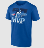 Men's Toronto Blue Jays Vladimir Guerrero Jr. Royal 2025 American League Championship Series MVP T-Shirt