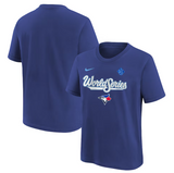 Toronto Blue Jays Nike Kids 2025 World Series Authentic Collection T-Shirt - Royal