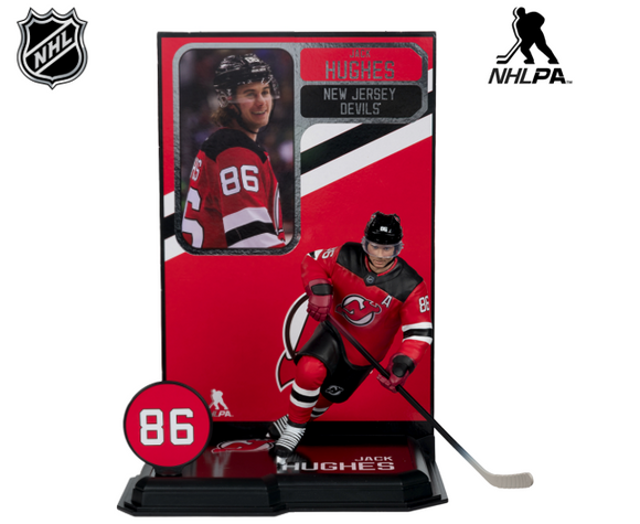 Jack Hughes New Jersey Devils McFarlane’s SportsPicks NHL Legacy Series Figure #26