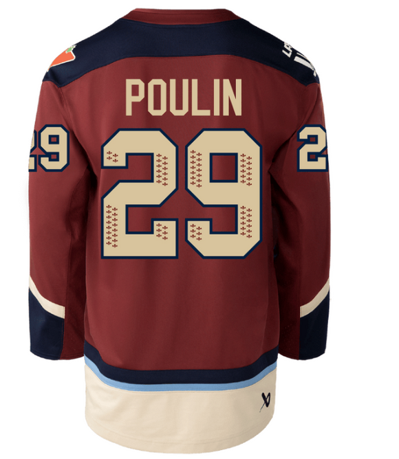 Marie-Philip Poulin Montreal Victoire Adult Bauer Replica Home PWHL Hockey Jersey