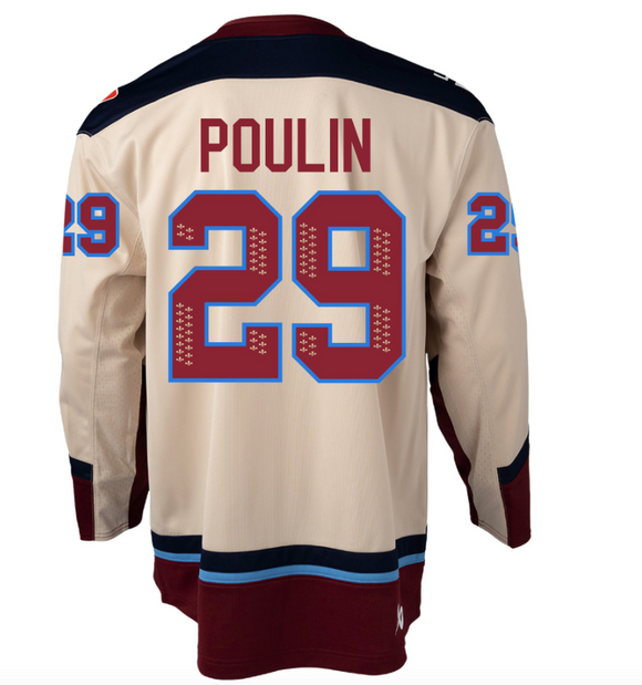 Marie-Philip Poulin Montreal Victoire Adult Bauer Replica Away PWHL Hockey Jersey