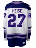Taylor Heise Minnesota Frost Adult Bauer Replica Away PWHL Hockey Jersey