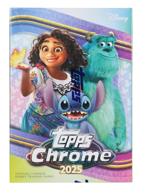 2025 Topps Disney Chrome 7-Pack Blaster Box 7 Packs Per Box, 4