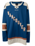Vancouver Youth Bauer Replica Home Blue PWHL Hockey Jersey - Blank