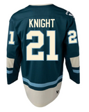 Seattle Adult Bauer Replica Home Green PWHL Hockey Jersey - Hilary Knight