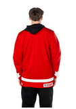 Men's 2026 Team Canada Bauer IIHF Red Replica Hockey Jersey - Blank