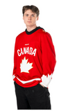 Men's 2026 Team Canada Bauer IIHF Red Replica Hockey Jersey - Blank