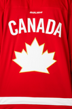 Men's 2026 Team Canada Bauer IIHF Red Replica Hockey Jersey - Blank
